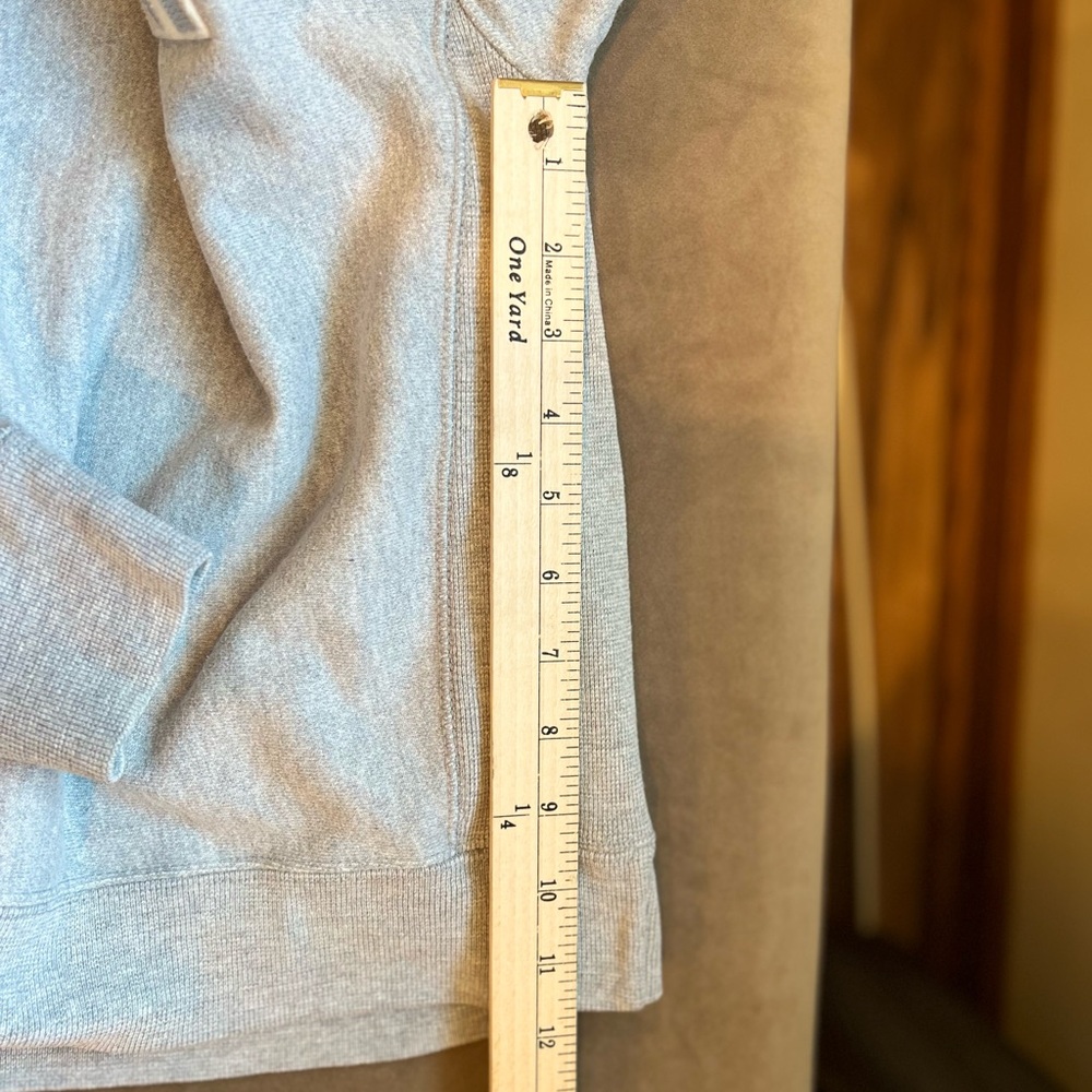 Champion Women's Light Gray Logo Sweatshirt - Picture 7 of 9